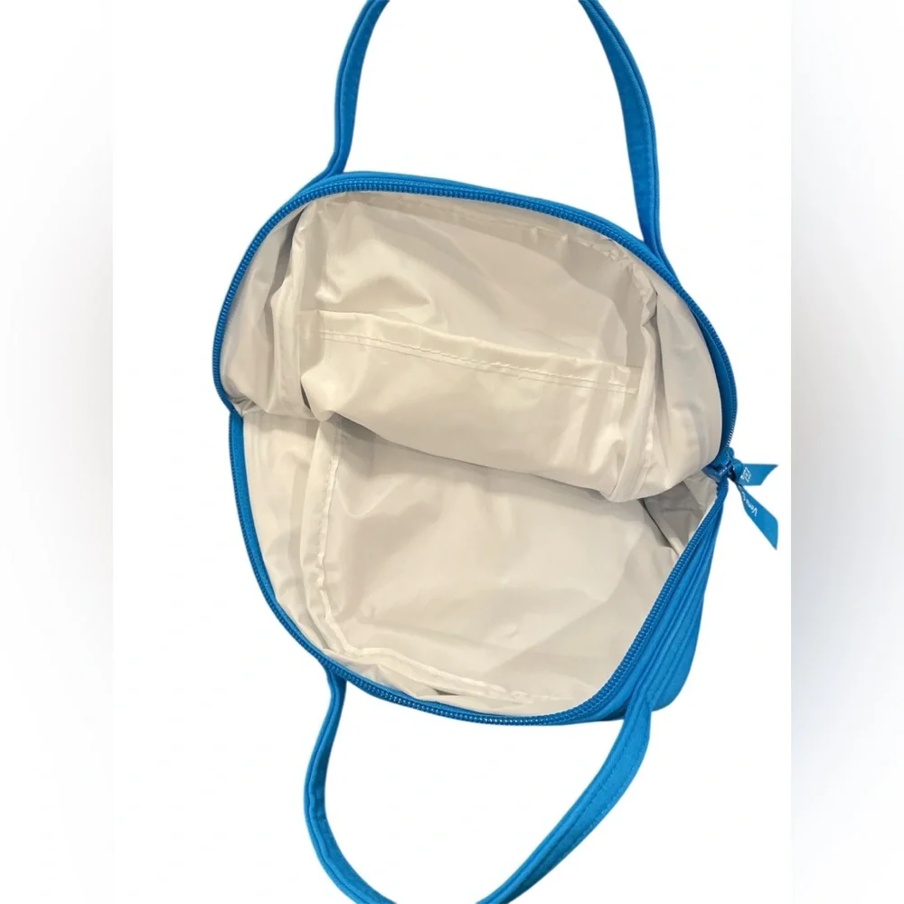 Vera Bradley Lunch Bag in Blue Aster